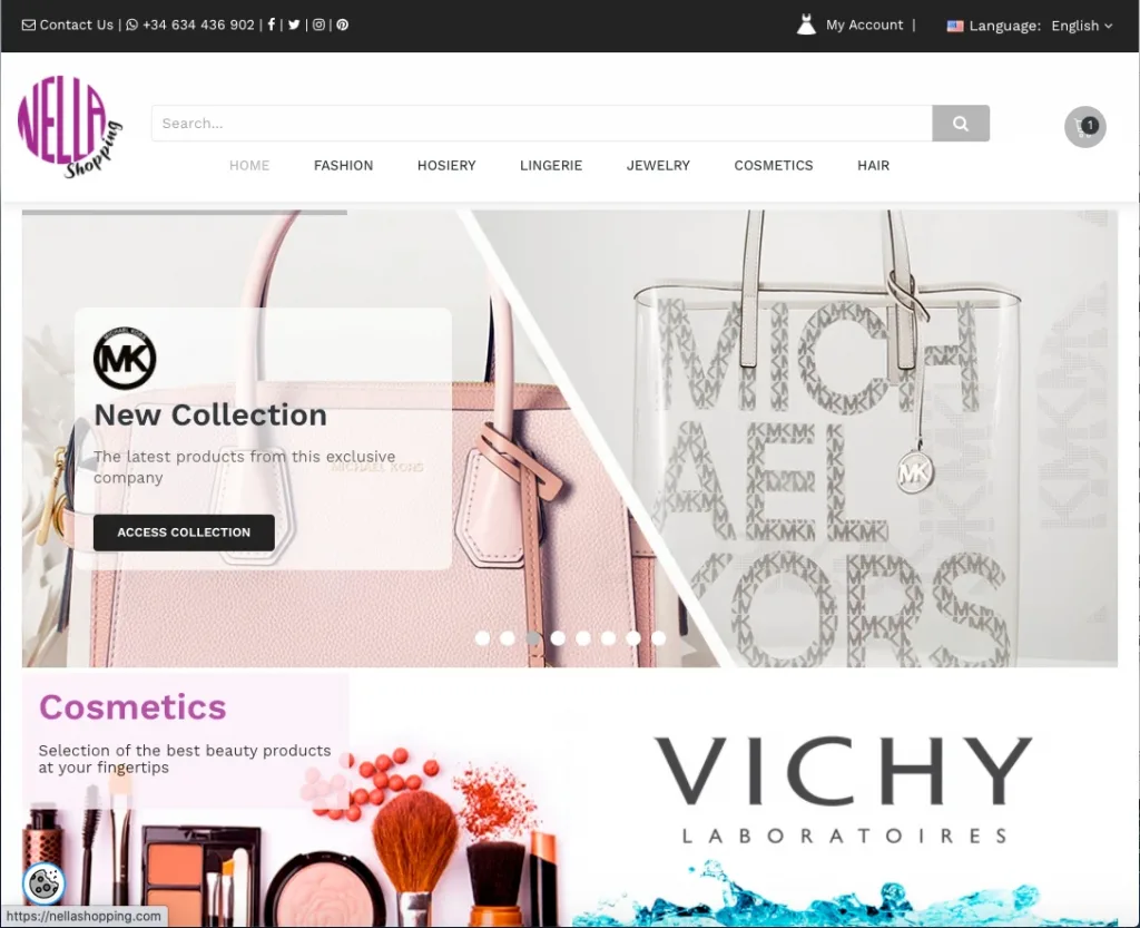 Fashion, Cosmetics and Beauty Online Shop - Live Demo