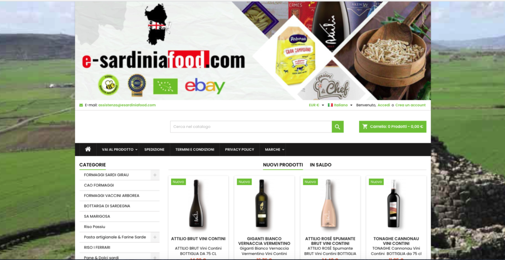 Sardinian products Online Shop