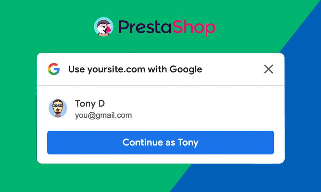 Google One Tap Prestashop